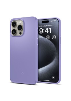 Husa pentru iPhone 15 Pro - Spigen Thin Fit - Iris Purple