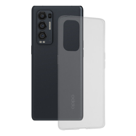 Husa Silicon compatibila Oppo Find X3 Neo, Pastreaza Originalitatea, Transparent 