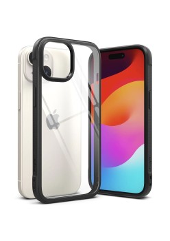Husa pentru iPhone 15 - Ringke Fusion Bold - Black