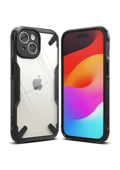 Husa pentru iPhone 15 - Ringke Fusion X - Black