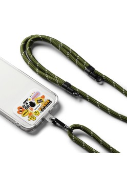 Snur pentru Smartphone - Ringke Focus Design - Khaki / White