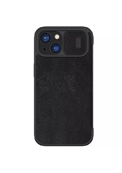 Husa pentru iPhone 15 - Nillkin QIN Pro Leather Case - Black