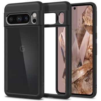 Husa pentru Google Pixel 8 Pro - Spigen Ultra Hybrid - Matte Black