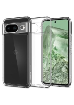 Husa pentru Google Pixel 8 - Spigen Ultra Hybrid - Clear