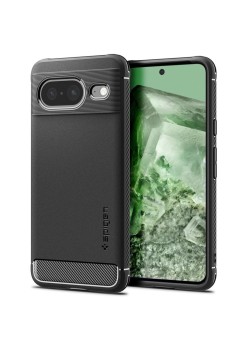 Husa pentru Google Pixel 8 - Spigen Rugged Armor - Black