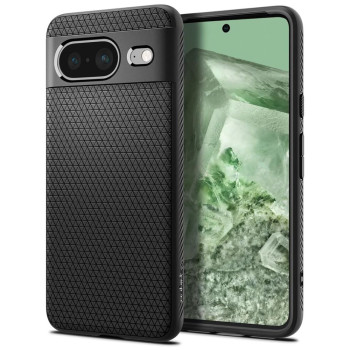 Husa pentru Google Pixel 8 Spigen Liquid Air, Matte Black