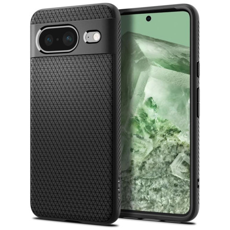 Husa pentru Google Pixel 8 Spigen Liquid Air, Matte Black