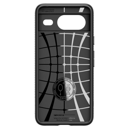 Husa pentru Google Pixel 8 Spigen Liquid Air, Matte Black