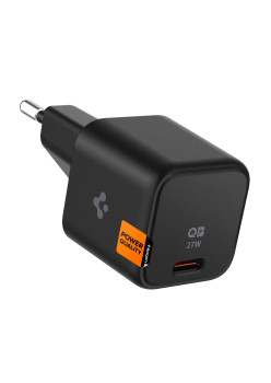 Incarcator Retea 27W pentru Priza, Spigen Arcstation PE2103, Black