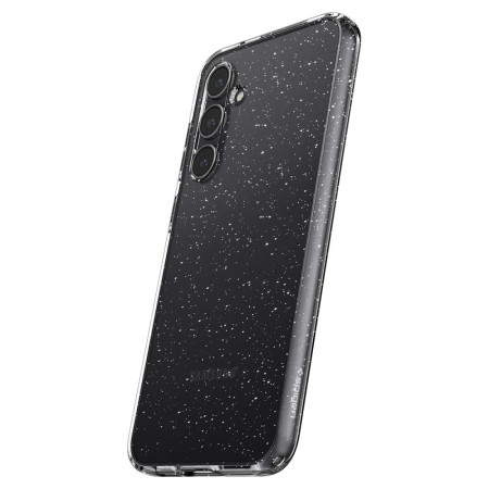 Huse pentru Samsung Galaxy S23 FE, Spigen Liquid Crystal Glitter, Crystal Quartz