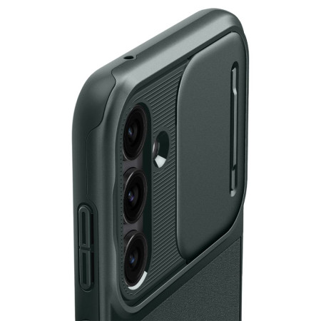 Husa pentru Samsung Galaxy S23 FE Spigen Optik Armor, Abyss Green