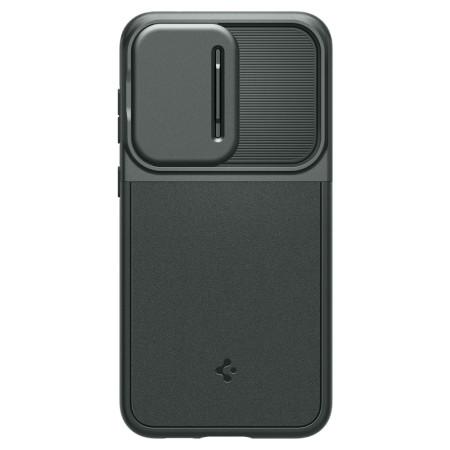 Husa pentru Samsung Galaxy S23 FE Spigen Optik Armor, Abyss Green