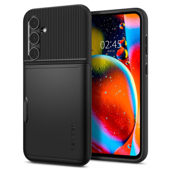 Husa pentru Samsung Galaxy S23 FE, Spigen Slim Armor CS, Black