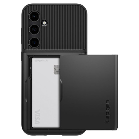 Husa pentru Samsung Galaxy S23 FE, Spigen Slim Armor CS, Black