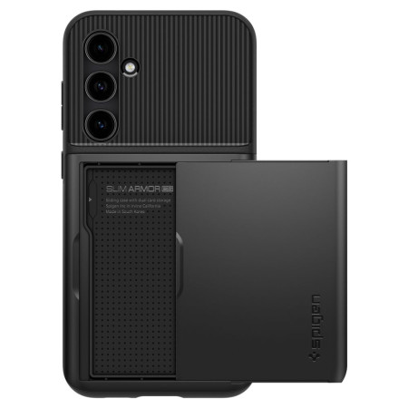 Husa pentru Samsung Galaxy S23 FE, Spigen Slim Armor CS, Black