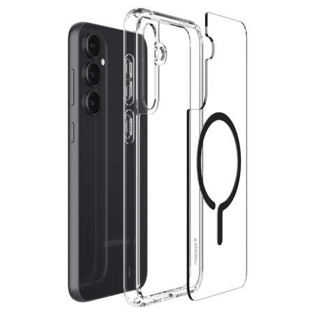 Husa pentru Samsung Galaxy S23 FE Spigen Ultra Hybrid MagSafe OneTap Ring, Clear