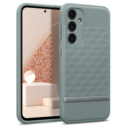 Husa pentru Samsung Galaxy S23 FE Spigen Caseology Parallax, Sage Green