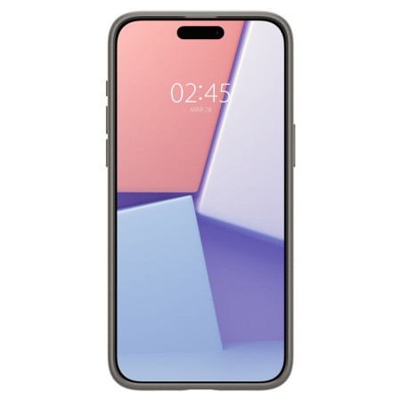 Husa pentru iPhone 15 Pro Max Spigen Thin Fit, Gunmetal