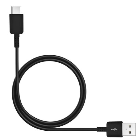 Cablu Date Samsung Original EP-DG930MBEGWW, 2 buc, USB-A la Type-C 2A, 480Mbps, 1.5m, Black 