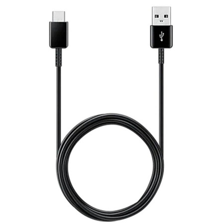 Cablu Date Samsung Original EP-DG930MBEGWW, 2 buc, USB-A la Type-C 2A, 480Mbps, 1.5m, Black 