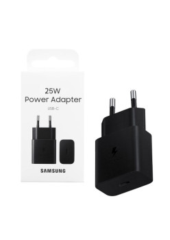 Incarcator Samsung pentru Priza Tip-C, Super Fast Charging, 25W T2510N EP-T2510NBEGEU, Black