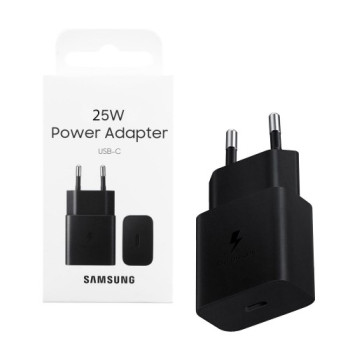 Incarcator Samsung pentru Priza Tip-C, Super Fast Charging, 25W T2510N EP-T2510NBEGEU, Black