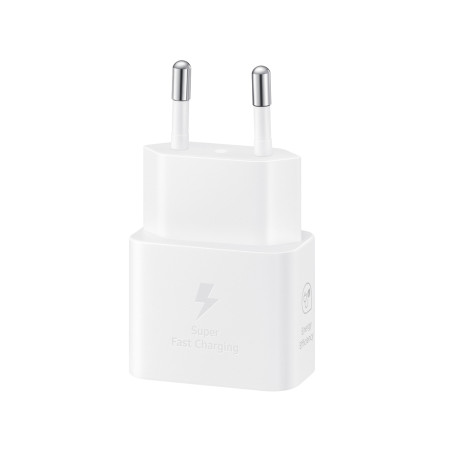 Incarcator Samsung pentru Priza Tip-C, Super Fast Charging, 25W, T2510N EP-T2510NWEGEU, White 