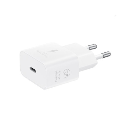Incarcator Samsung pentru Priza Tip-C, Super Fast Charging, 25W, T2510N EP-T2510NWEGEU, White 