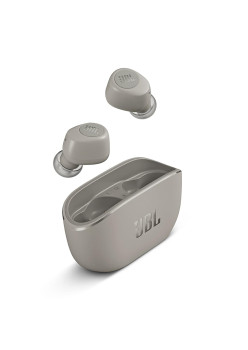 Casti JBL Bluetooth Wireless cu Microfon  (Wave 100), Ivory
