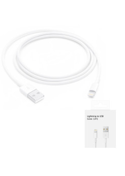 Cablu Lightning la USB-A Date Apple MD819ZM/A, 2m, White Blister