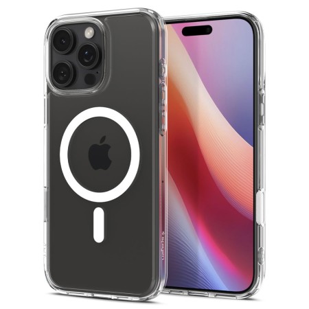 Husa pentru iPhone 16 Pro Max - Spigen Ultra Hybrid T MagSafe - White