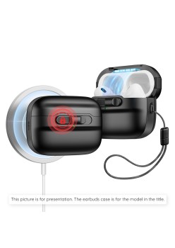 Husa pentru Apple AirPods 4 - ESR Pulse Magnetic HaloLock - Black
