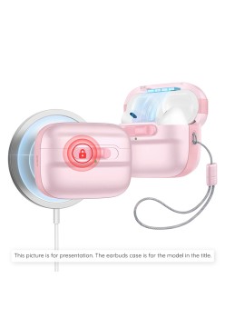 Husa pentru Apple AirPods 4 - ESR Pulse Magnetic HaloLock - Pink