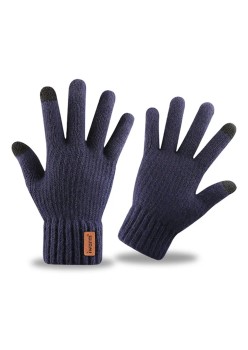 Manusi Barbati, 22cm - Iwarm (ST0016) - Navy Blue