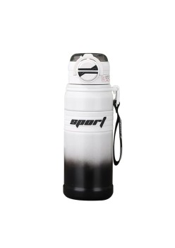 Termos din Otel Inoxidabil, 680ml - Strat Dublu - White