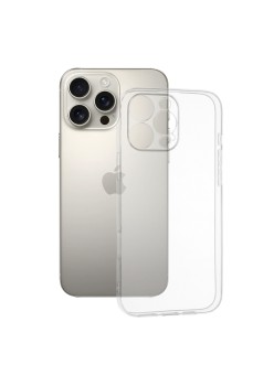 Husa pentru iPhone 16 Pro Max - Techsuit Clear Silicone - Transparent