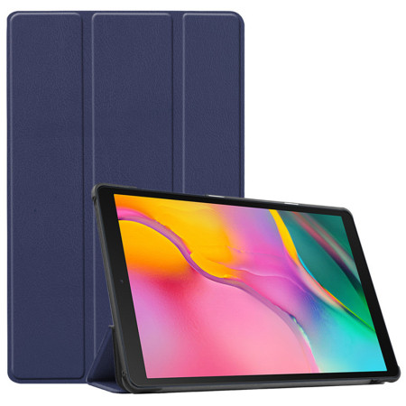 Husa Tableta pentru iPad Pro 11 (2024) - Microfibra, Auto Sleep/Wake, Protectie Antisoc, Blue