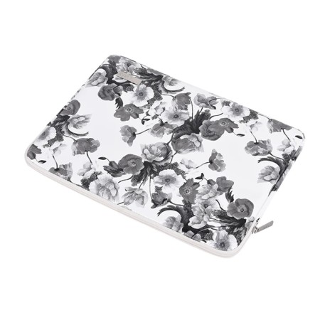 Husa Laptop 13"-14" - CanvasArtisan (G1-01) - Black / White