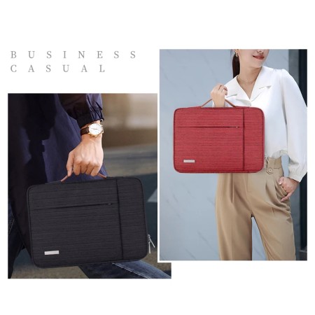 Geanta Laptop 13" - 14" - CanvasArtisan (K28-20) - Black