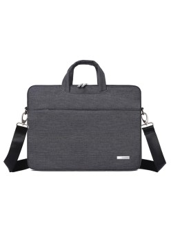 Geanta Laptop 13" - 14" - CanvasArtisan (L3-C12) - Dark Gray