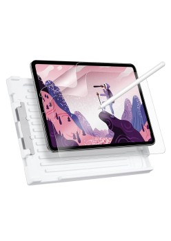 Folie pentru iPad Pro 12.9 (2018 / 2020 / 2021 / 2022) / iPad Air 13 (2024) (set 2) - ESR Paper-Feel - Matte Clear