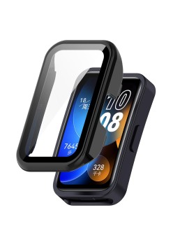 Husa pentru Huawei Band 8 / 9 + Folie - Techsuit Defense360 Pro - Black