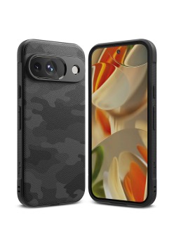 Husa pentru Google Pixel 9 - Ringke Onyx Design - Camo Black