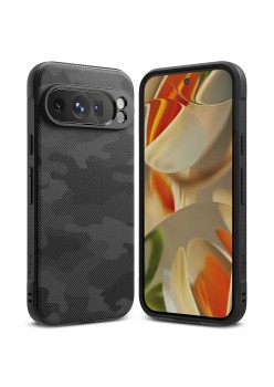 Husa pentru Google Pixel 9 Pro - Ringke Onyx Design - Camo Black