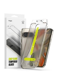 Folie pentru Google Pixel 9 / Google Pixel 9 Pro (set 2) - Ringke Easy Slide Tempered Glass - Clear