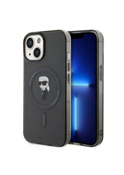 Husa pentru iPhone 15 / iPhone 14 / iPhone 13 - Karl Lagerfeld IML MagSafe (KLHMP14SHFCKNOK) - Ikonik